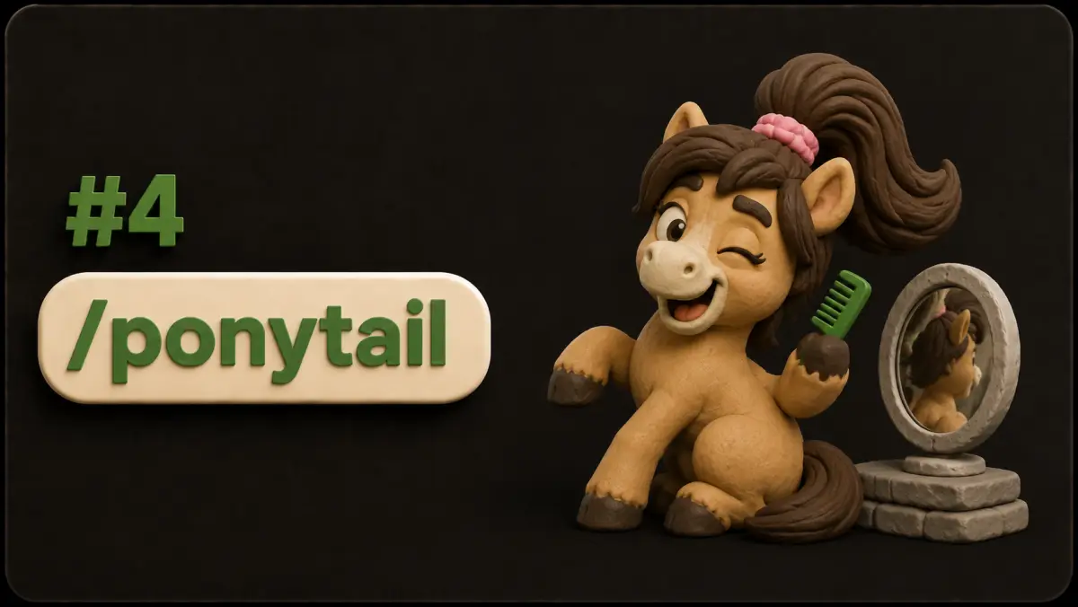Cover for tip 4: keep AI coding changes minimal with ponytail